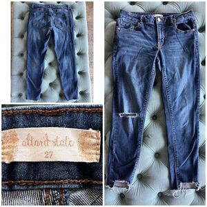 Alter’d State Raw Hem Jeans sz 27